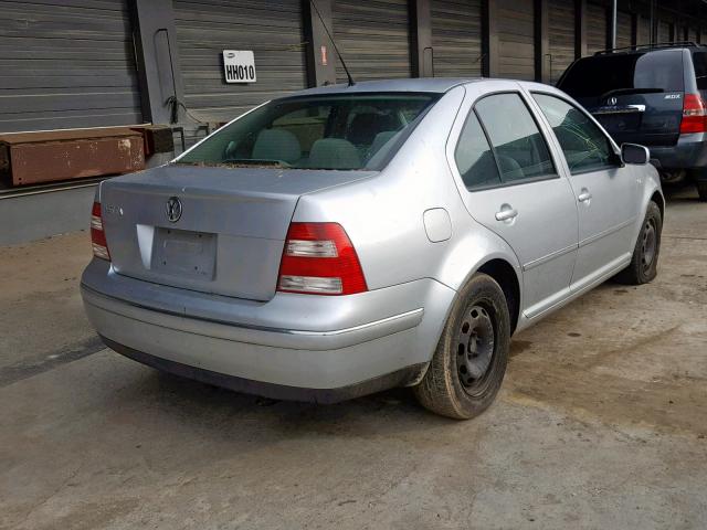 3VWRA69M94M071341 - 2004 VOLKSWAGEN JETTA GL SILVER photo 4