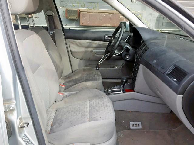 3VWRA69M94M071341 - 2004 VOLKSWAGEN JETTA GL SILVER photo 5