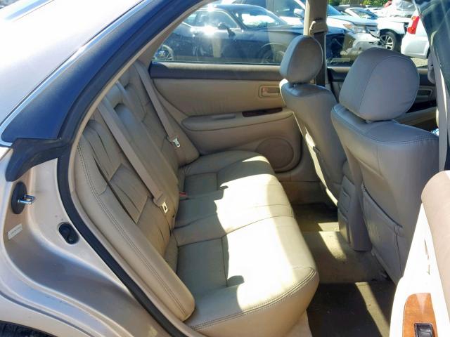 JT8BF28G610339821 - 2001 LEXUS ES 300 BEIGE photo 6