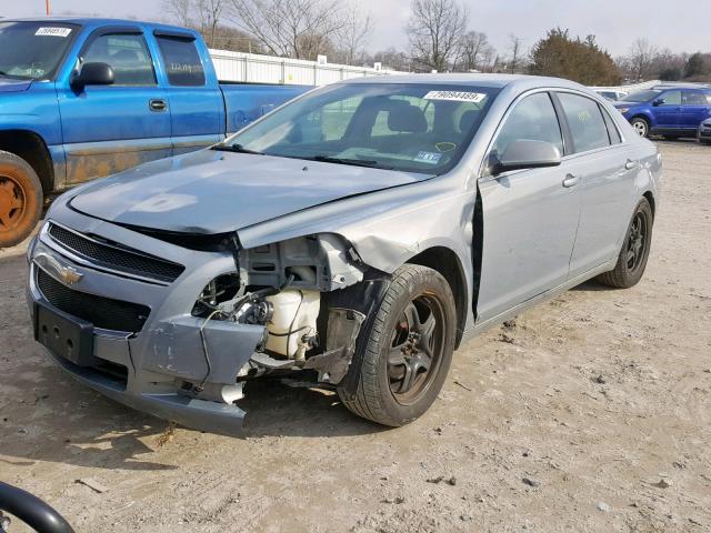 1G1ZH57BX9F231141 - 2009 CHEVROLET MALIBU 1LT 灰色 照片 2