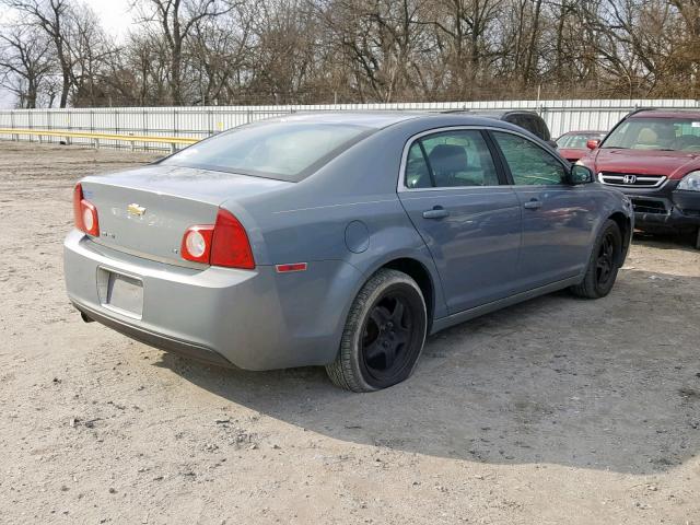 1G1ZH57BX9F231141 - 2009 CHEVROLET MALIBU 1LT 灰色 照片 4