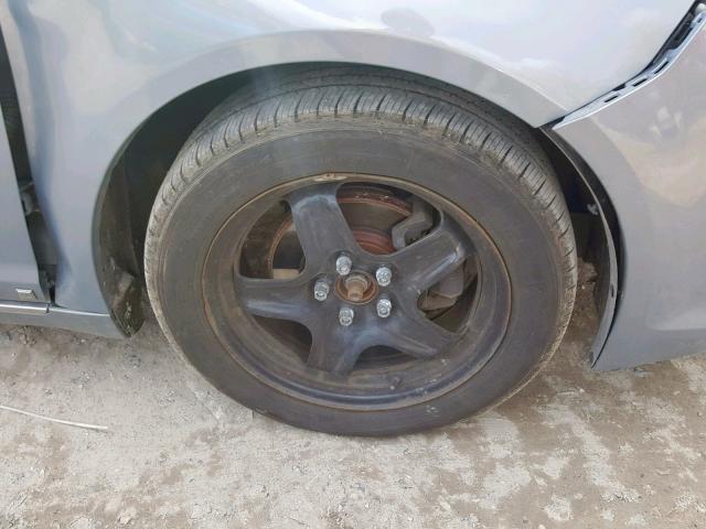 1G1ZH57BX9F231141 - 2009 CHEVROLET MALIBU 1LT 灰色 照片 9