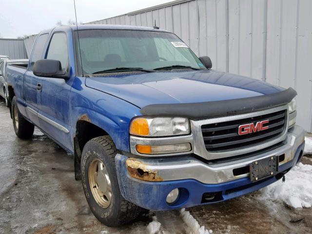 1GTEK19T33E285268 - 2003 GMC NEW SIERRA BLUE photo 1