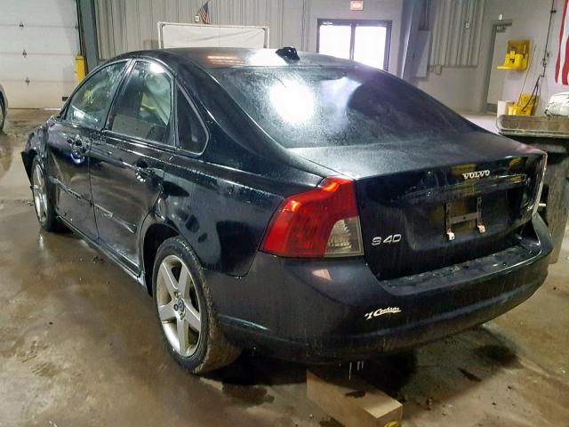 YV1MS382382368217 - 2008 VOLVO S40 2.4I BLACK photo 3