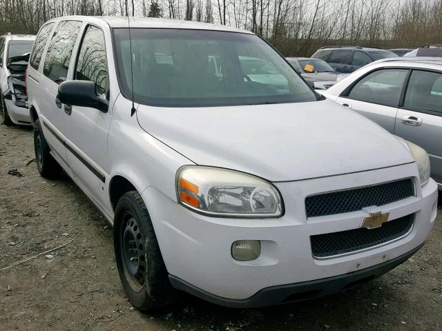 1GBDV13L46D231696 - 2006 CHEVROLET UPLANDER I WHITE photo 1