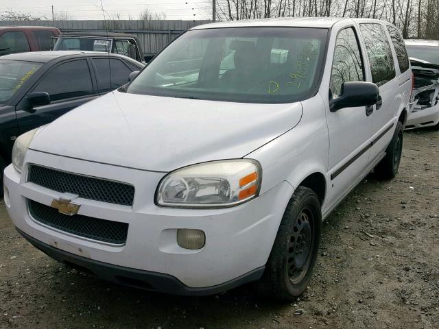 1GBDV13L46D231696 - 2006 CHEVROLET UPLANDER I WHITE photo 2
