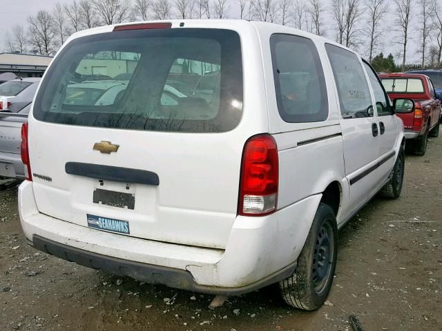 1GBDV13L46D231696 - 2006 CHEVROLET UPLANDER I WHITE photo 4