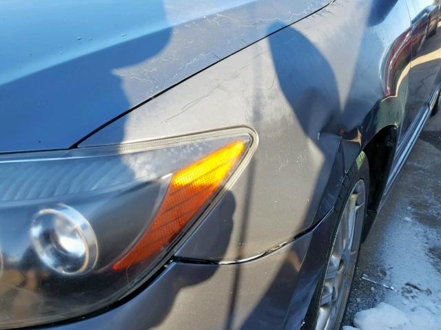 JTKDE167880273575 - 2008 TOYOTA SCION TC ნაცრისფერი ფოტო 9