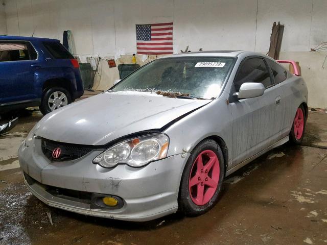 JH4DC53054S016026 - 2004 ACURA RSX TYPE-S SILVER photo 2