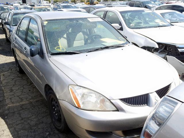 JA3AJ26E54U026767 - 2004 MITSUBISHI LANCER ES SILVER photo 1