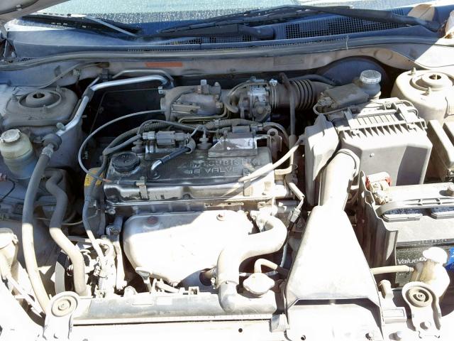 JA3AJ26E54U026767 - 2004 MITSUBISHI LANCER ES SILVER photo 7