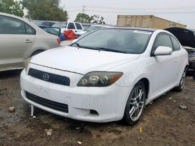JTKDE167X80246216 - 2008 TOYOTA SCION TC თეთრი ფოტო 2