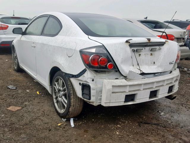 JTKDE167X80246216 - 2008 TOYOTA SCION TC თეთრი ფოტო 3