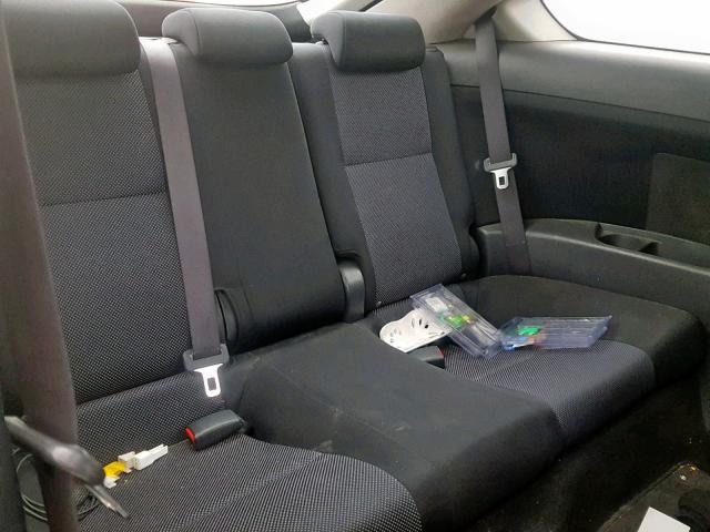 JTKDE167X80246216 - 2008 TOYOTA SCION TC თეთრი ფოტო 6