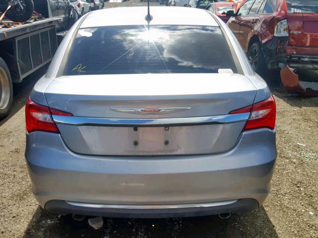 1C3CCBAG9DN737741 - 2013 CHRYSLER 200 LX SILVER photo 9