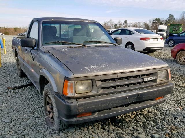 JM2UF1139M0137521 - 1991 MAZDA B2200 SHOR GRAY photo 1