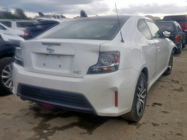 JTKJF5C77FJ012425 - 2015 TOYOTA SCION TC WHITE photo 4
