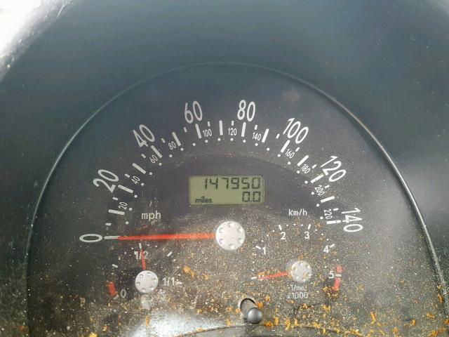 3VWCP21CX2M434629 - 2002 VOLKSWAGEN NEW BEETLE ვერცხლისფერი ფოტო 8