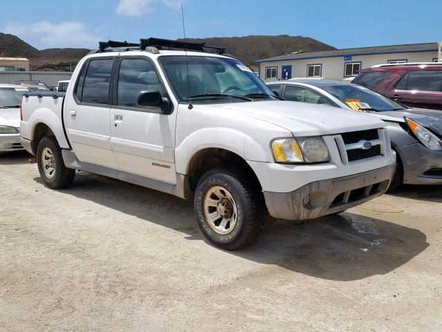 1FMZU67E11UB39205 - 2001 FORD EXPLORER S WHITE photo 1