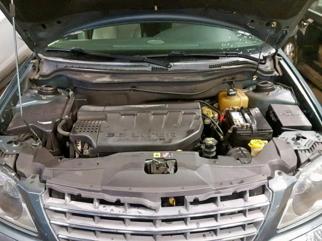 2A8GM68436R678598 - 2006 CHRYSLER PACIFICA T GREEN photo 7