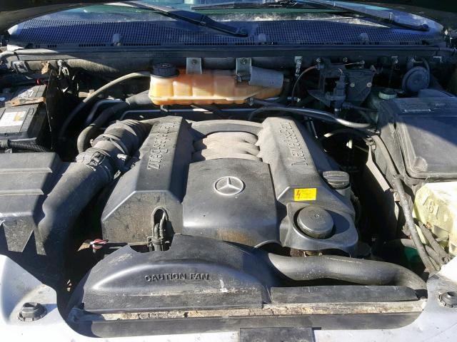 4JGAB57E23A406952 - 2003 MERCEDES-BENZ ML 350 SILVER photo 7