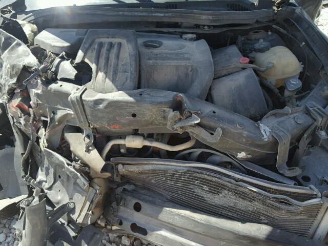 1G1AT58H497103938 - 2009 CHEVROLET COBALT LT BLACK photo 7