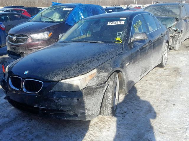 WBANA53524B172268 - 2004 BMW 525 I BLACK photo 2