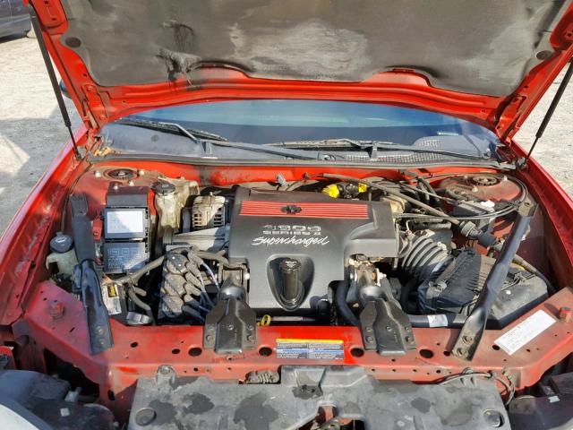 2G1WZ121249453844 - 2004 CHEVROLET MONTE CARL RED photo 7