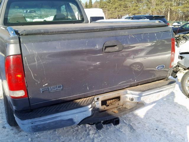 2FTRX17244CA15678 - 2004 FORD F-150 HERI CHARCOAL photo 9