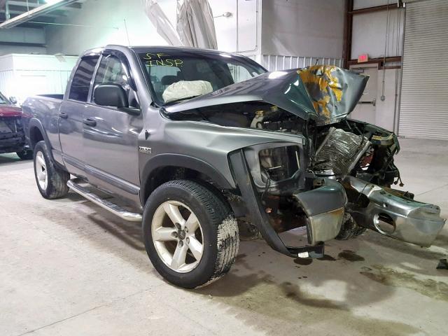 1D7HU18207S143103 - 2007 DODGE RAM 1500 S SILVER photo 1