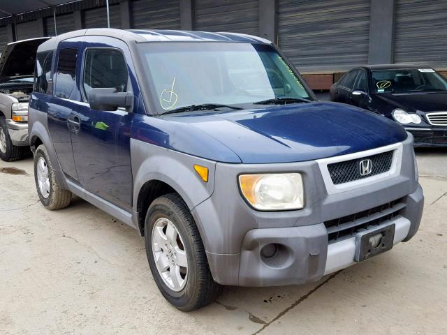 5J6YH18533L014103 - 2003 HONDA ELEMENT EX BLUE photo 1