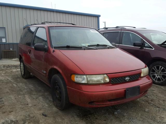 4N2DN11W7TD818976 - 1996 NISSAN QUEST XE RED photo 1