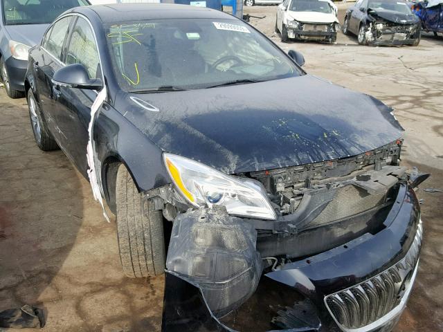 2G4GN5EX3E9174477 - 2014 BUICK REGAL PREM BLACK photo 1