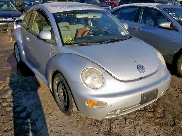 3VWCF21C2XM432304 - 1999 VOLKSWAGEN NEW BEETLE Gümüş foto 1