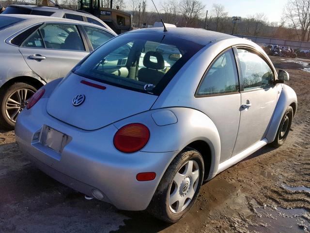 3VWCF21C2XM432304 - 1999 VOLKSWAGEN NEW BEETLE Gümüş foto 4