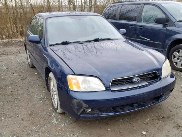 4S3BE625947202192 - 2004 SUBARU LEGACY L S BLUE photo 1