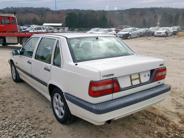 YV1LS5552T1338274 - 1996 VOLVO 850 BASE WHITE photo 3