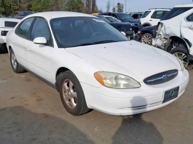 1FAFP55223A238241 - 2003 FORD TAURUS SES WHITE photo 1