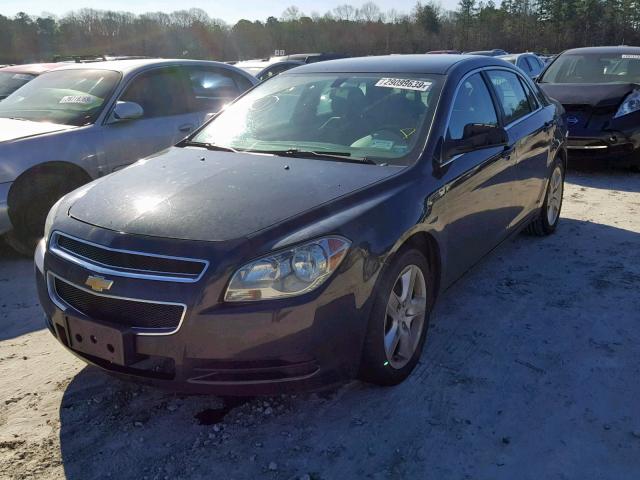 1G1ZB5E03CF351454 - 2012 CHEVROLET MALIBU LS BLACK photo 2