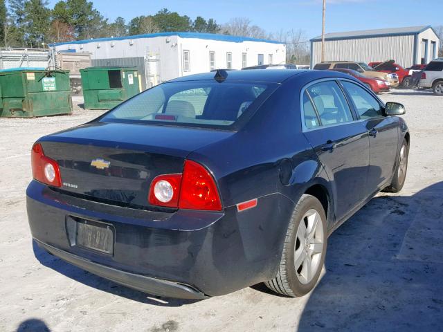 1G1ZB5E03CF351454 - 2012 CHEVROLET MALIBU LS BLACK photo 4