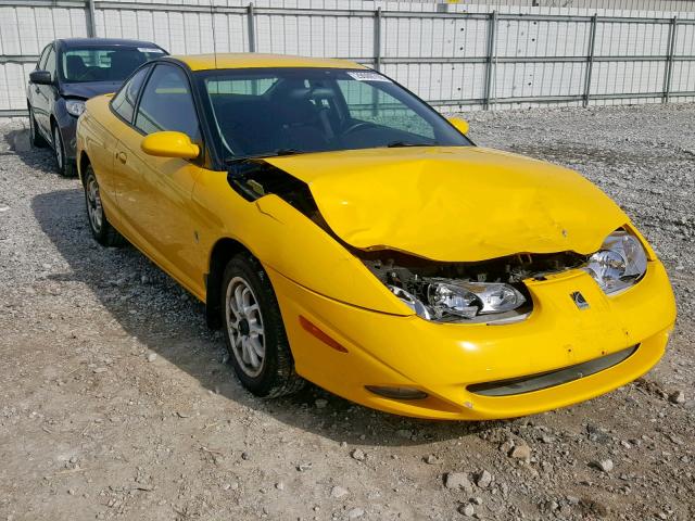 1G8ZY12751Z308207 - 2001 SATURN SC2 YELLOW photo 1