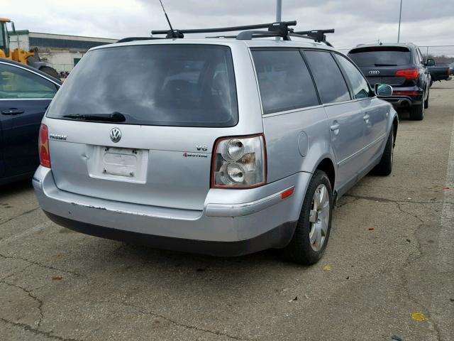 WVWYH63B02E370172 - 2002 VOLKSWAGEN PASSAT GLX 灰色 照片 4