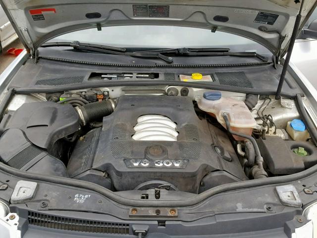 WVWYH63B02E370172 - 2002 VOLKSWAGEN PASSAT GLX 灰色 照片 7