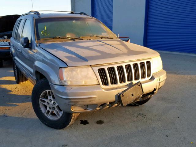 1J4GW58N4YC324647 - 2000 JEEP GRAND CHER GRAY photo 1