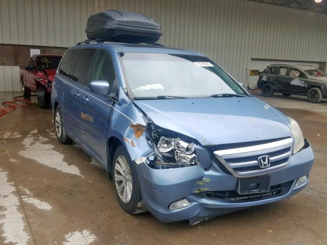 5FNRL38865B057631 - 2005 HONDA ODYSSEY TO BLUE photo 1