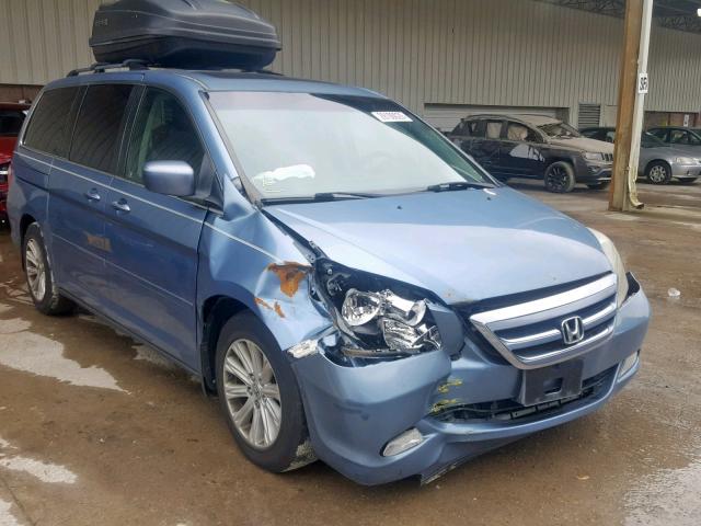 5FNRL38865B057631 - 2005 HONDA ODYSSEY TO BLUE photo 9