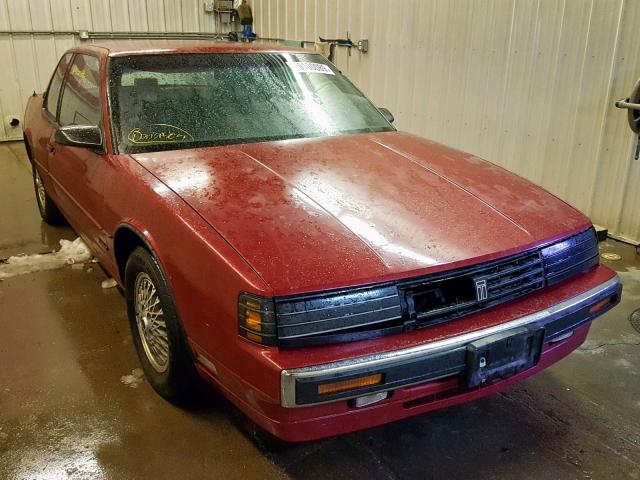 1G3EV11C3KU309690 - 1989 OLDSMOBILE TORONADO T RED photo 1