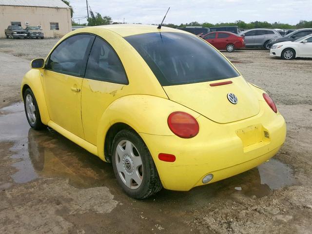 3VWCK21C01M432868 - 2001 VOLKSWAGEN NEW BEETLE Сары фото 3