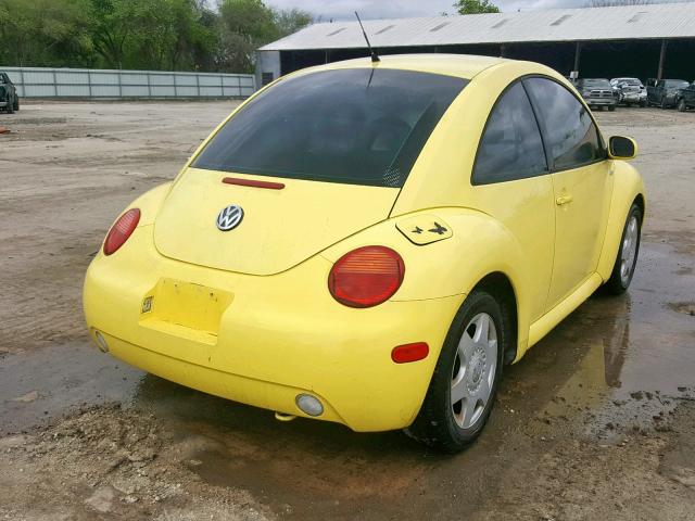 3VWCK21C01M432868 - 2001 VOLKSWAGEN NEW BEETLE Сары фото 4