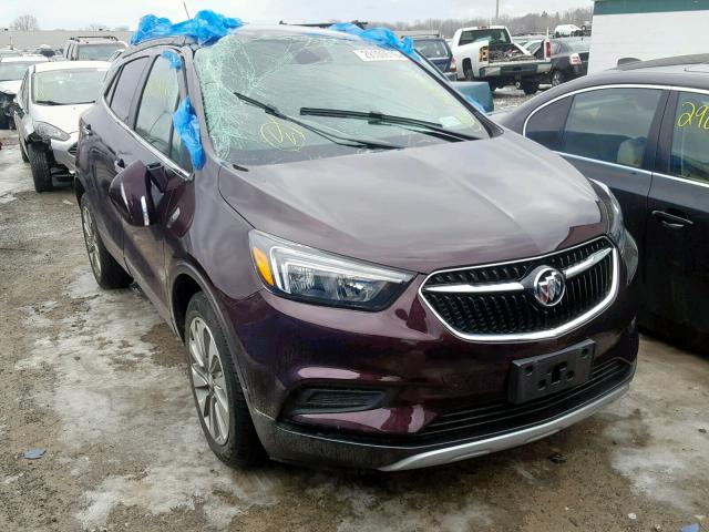 KL4CJASB3HB258179 - 2017 BUICK ENCORE PRE PURPLE photo 1